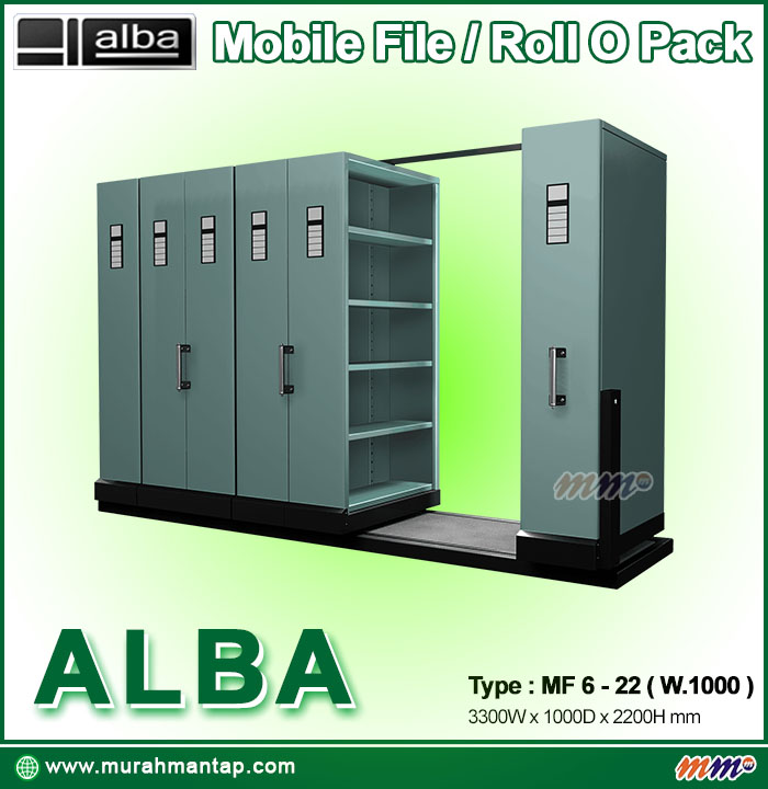 Mobile File Alba Manual 30 Compartment