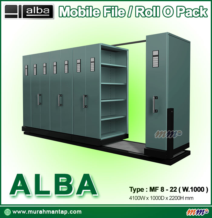 Mobile File Alba Manual 40 Compartment