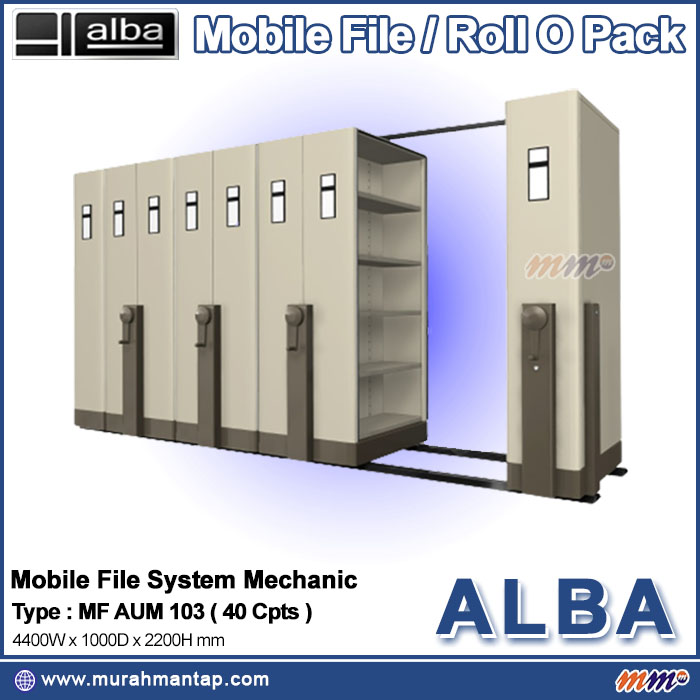 Mobile File Alba Mekanik 40 Compartment