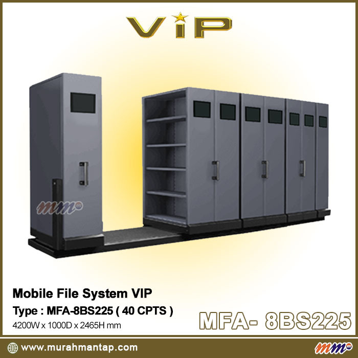 Mobile File VIP MFA-8BS225 (40 Compartment)